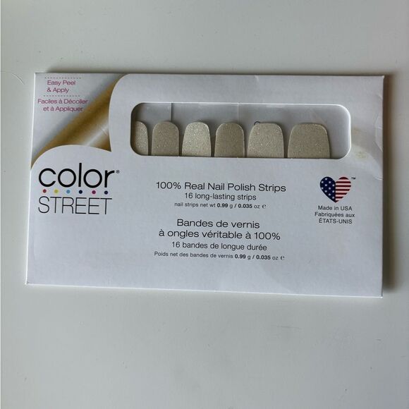 Color Street Other - Color Street Gold Press-On Nail Strips
